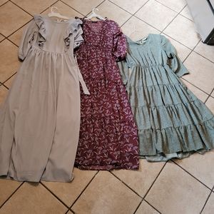 3 dresses